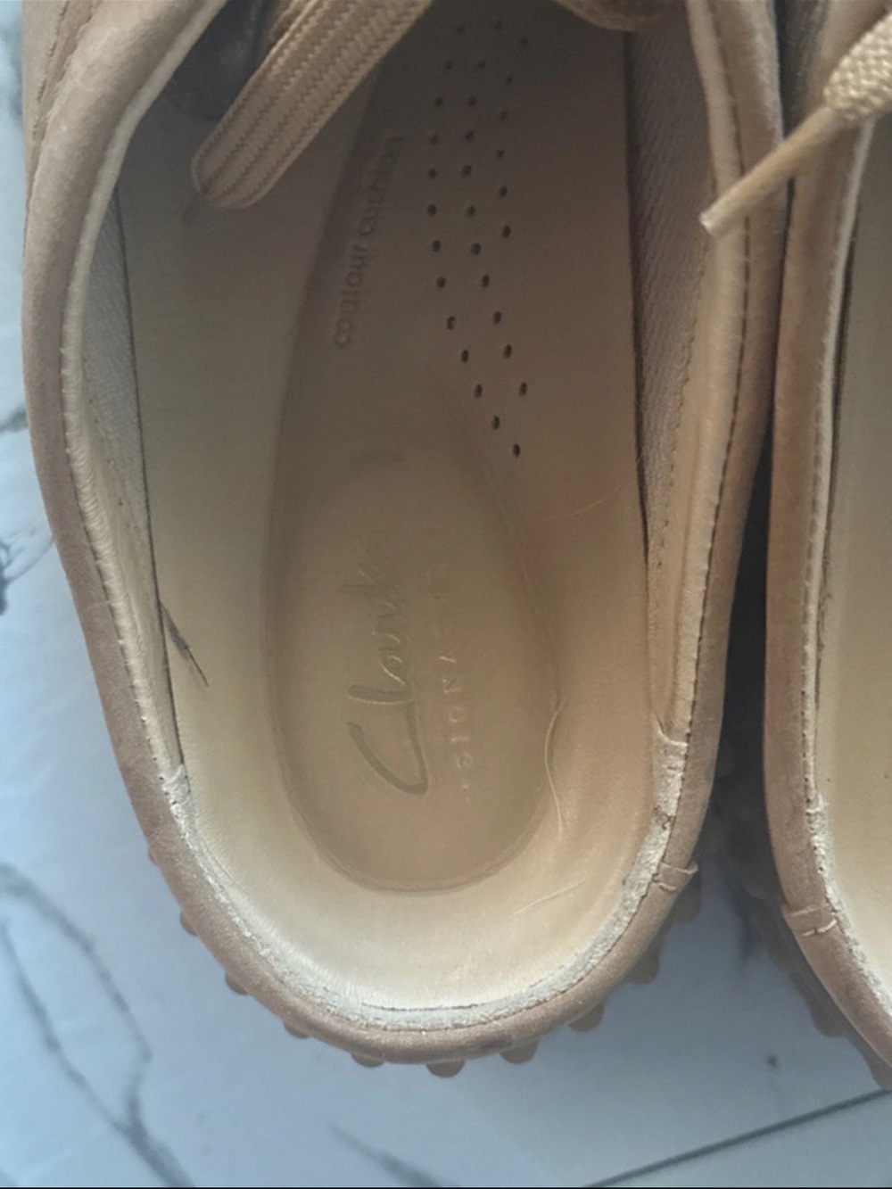 Women’s Clarks Platform Creeper Loafers in Tan Torhill - Picture 9 of 11